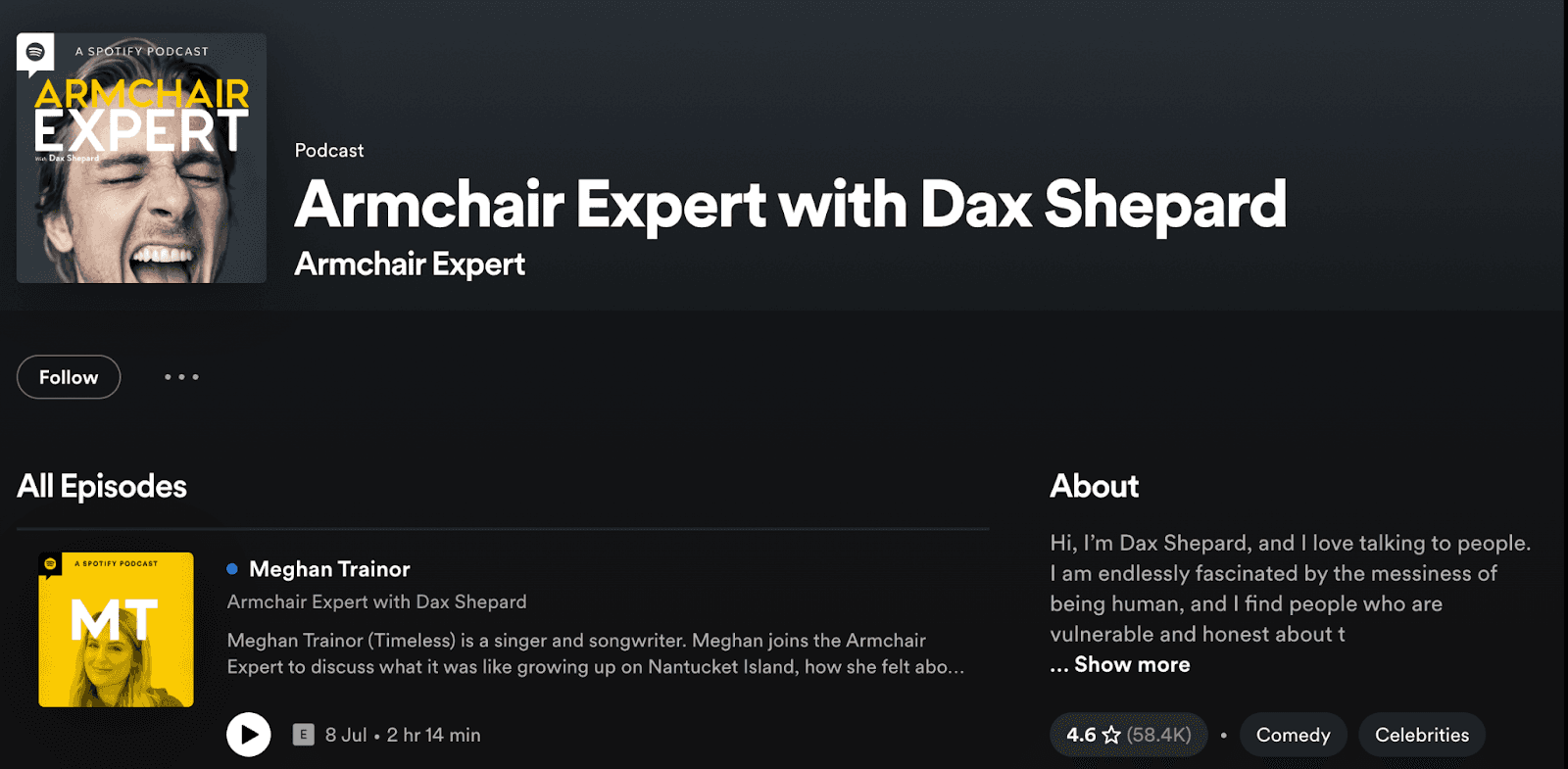 best podcast name armchair expert