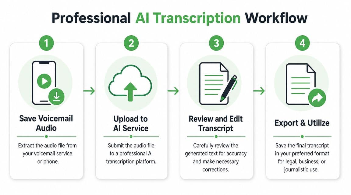 Achieve Professional Accuracy with AI Transcription Services
